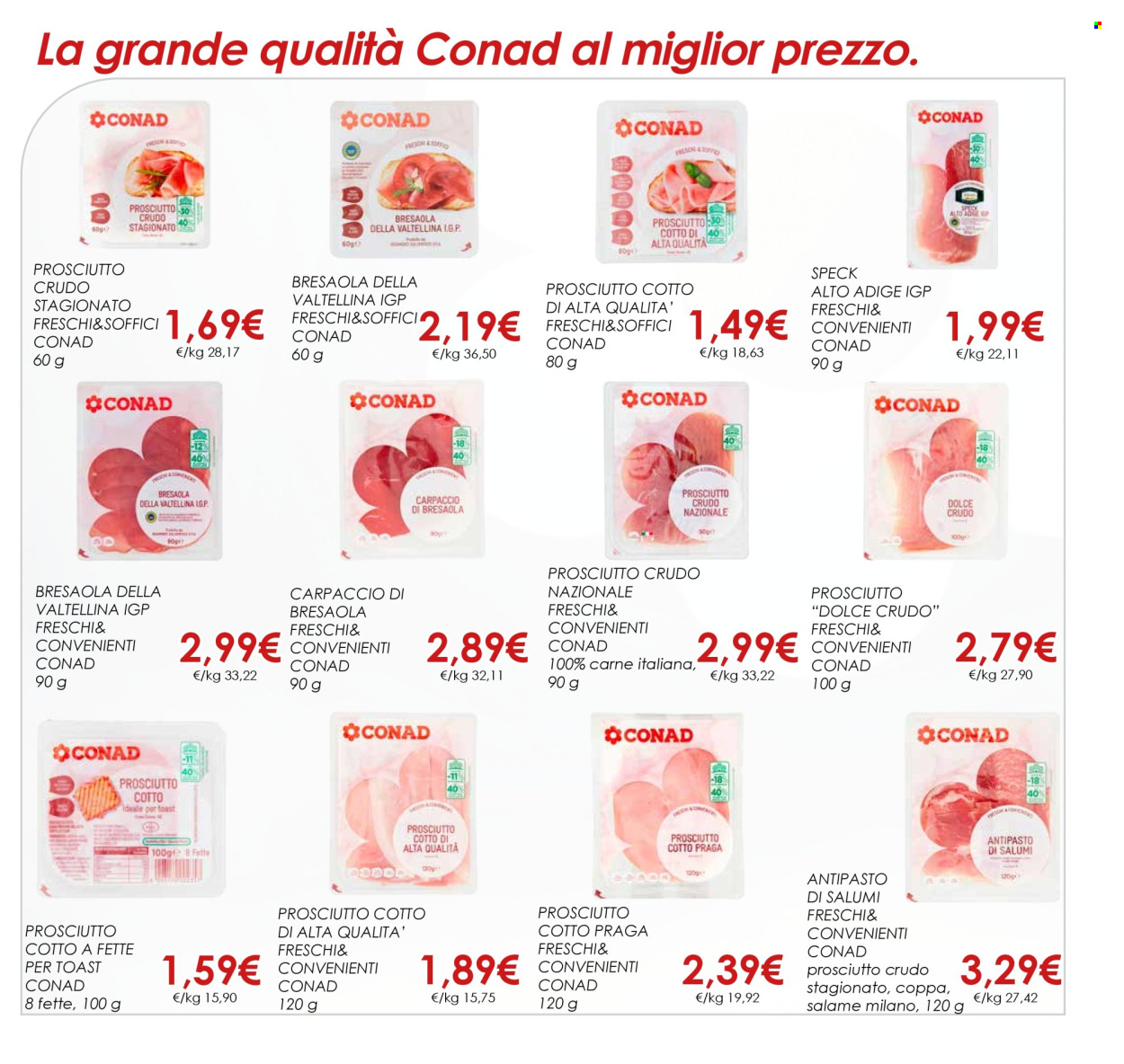 Leták Conad - 1.9.2024 - 31.12.2024. Strana 21