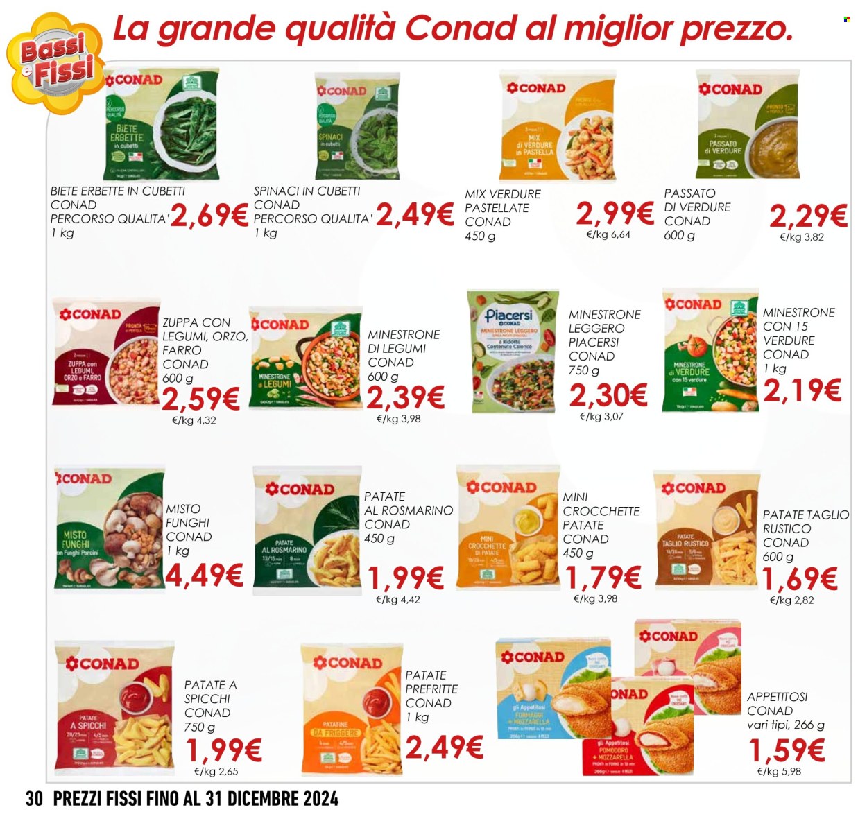 Leták Conad - 1.9.2024 - 31.12.2024. Strana 30