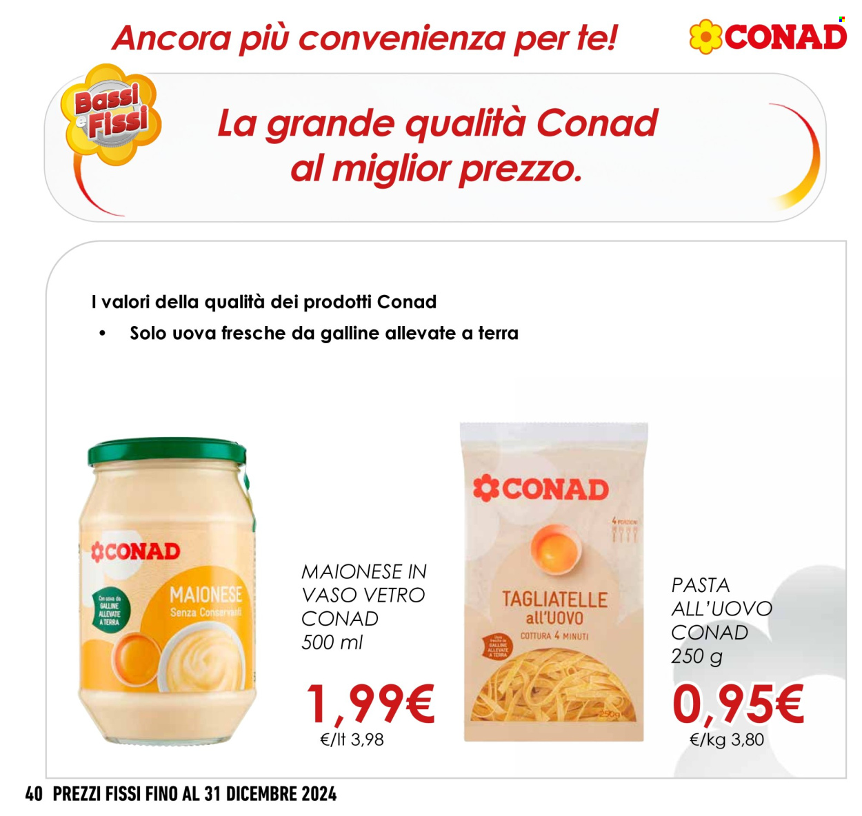 Volantino Conad - 1/9/2024 - 31/12/2024. Pagina 40