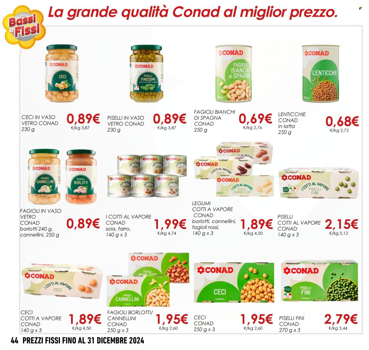Leták Conad - 1.9.2024 - 31.12.2024. Strana 44