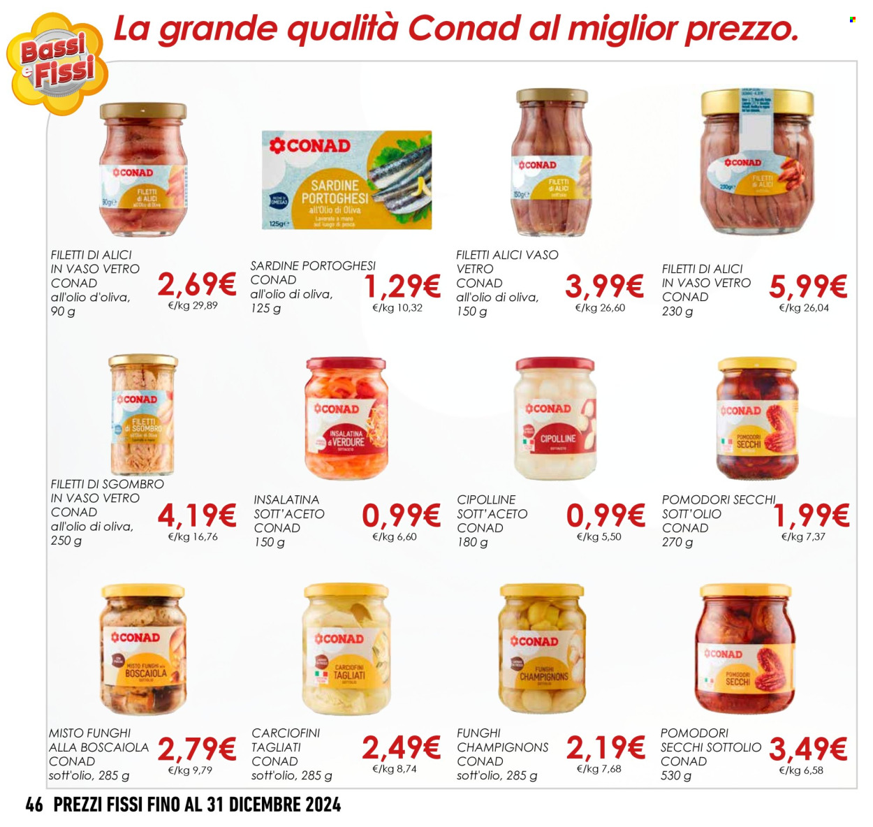 Leták Conad - 1.9.2024 - 31.12.2024. Strana 46