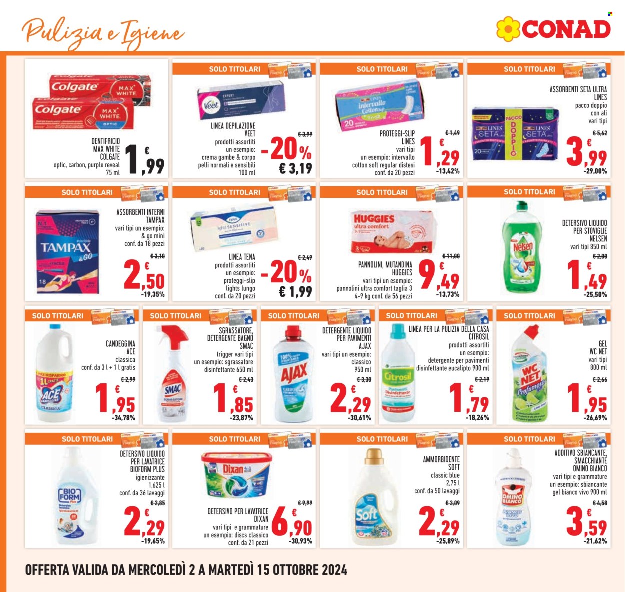 Volantino Conad - 2/10/2024 - 15/10/2024. Pagina 26