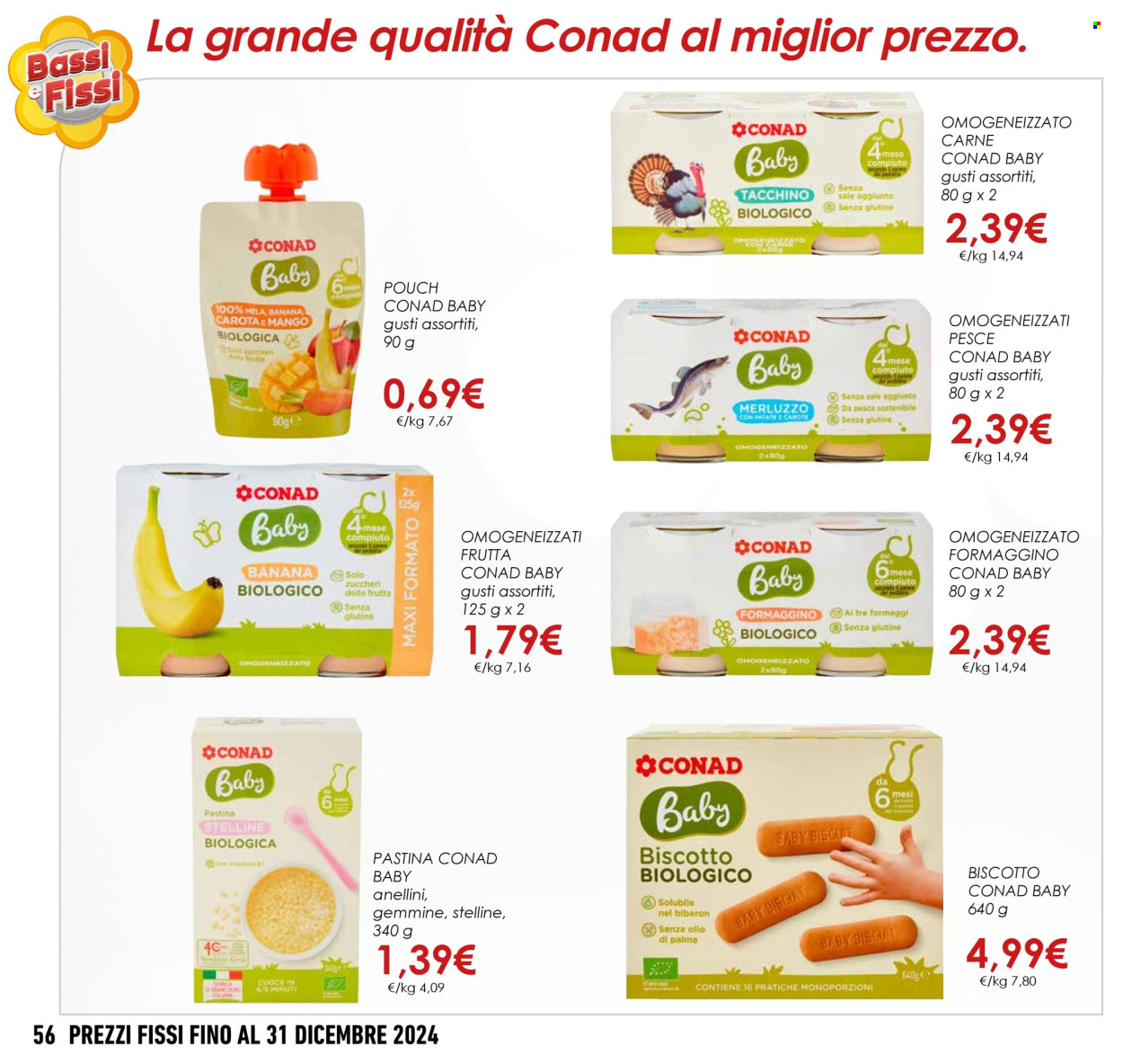 Leták Conad - 1.9.2024 - 31.12.2024. Strana 56