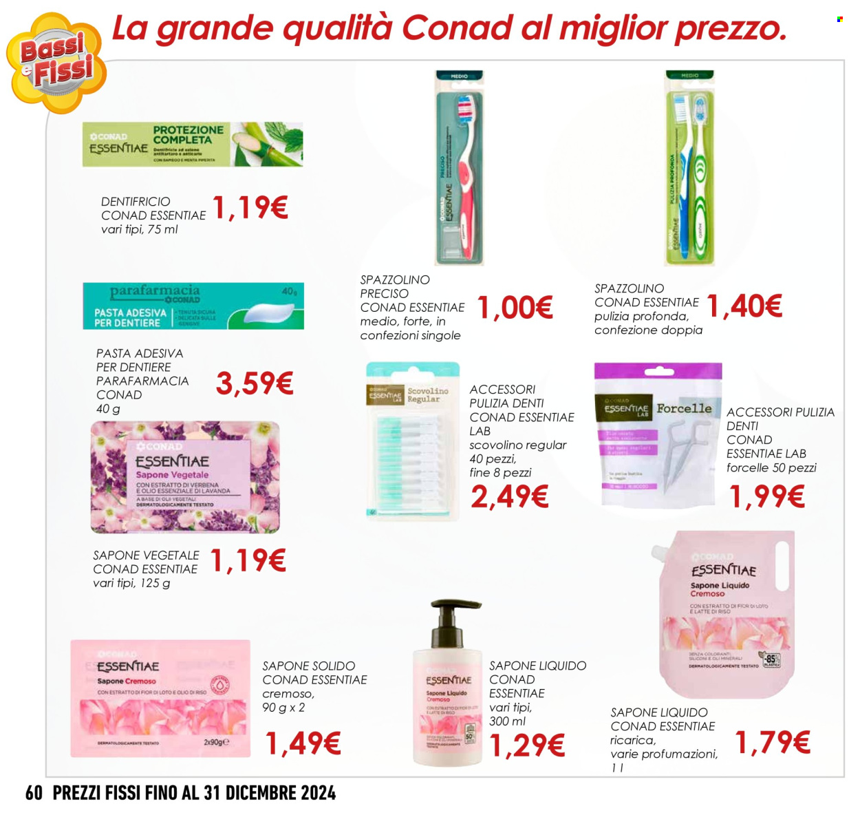 Volantino Conad - 1/9/2024 - 31/12/2024. Pagina 60