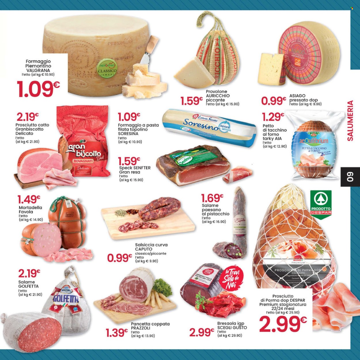 Volantino Eurospar - 27/9/2024 - 6/10/2024. Pagina 9
