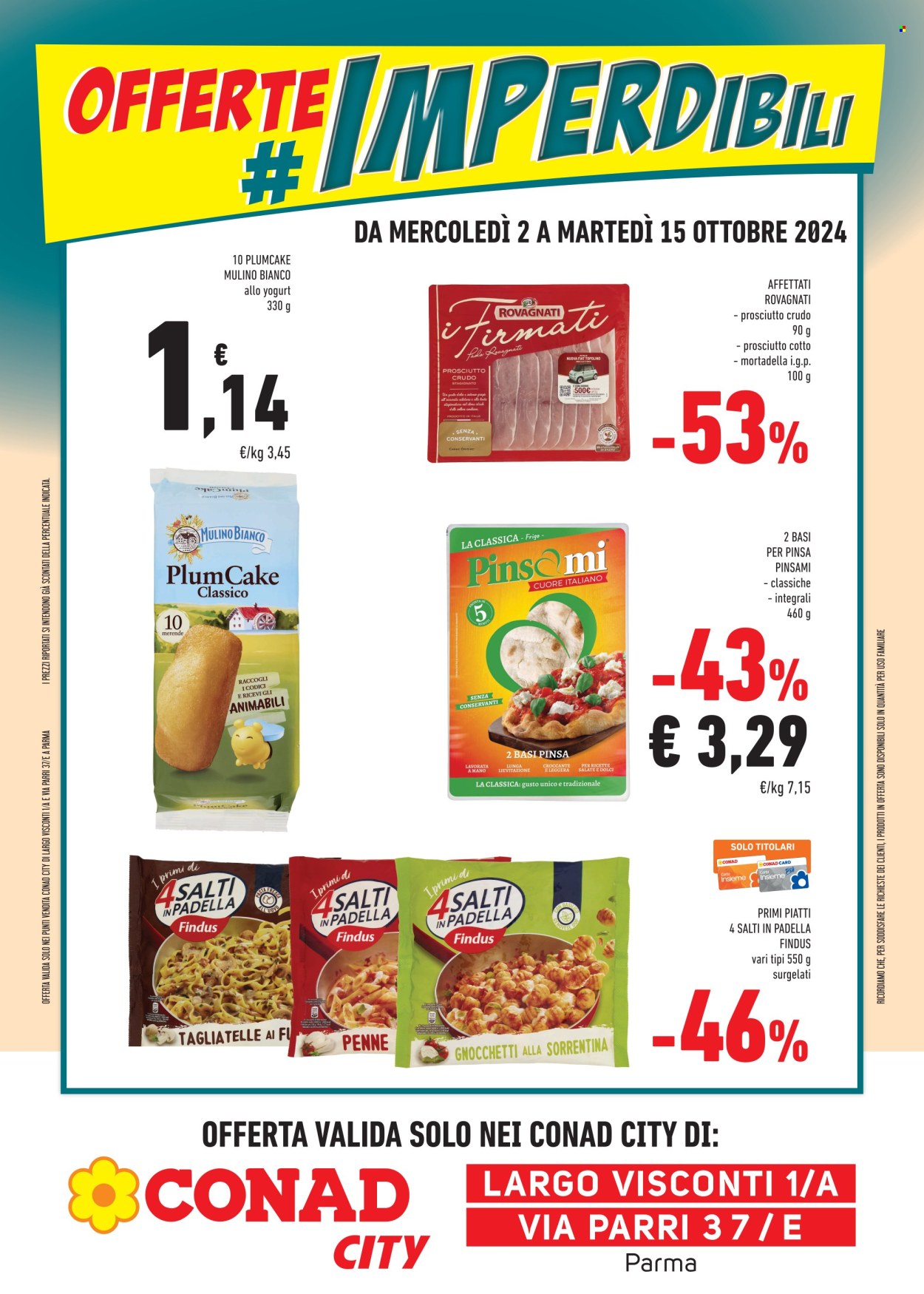 Volantino Conad City - 2/10/2024 - 15/10/2024. Pagina 2