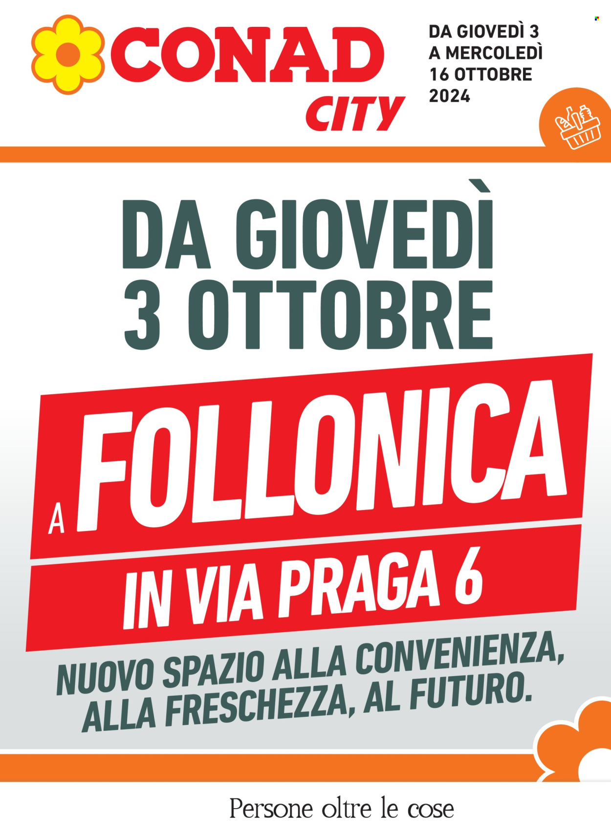 Volantino Margherita Conad - 3/10/2024 - 16/10/2024. Pagina 1