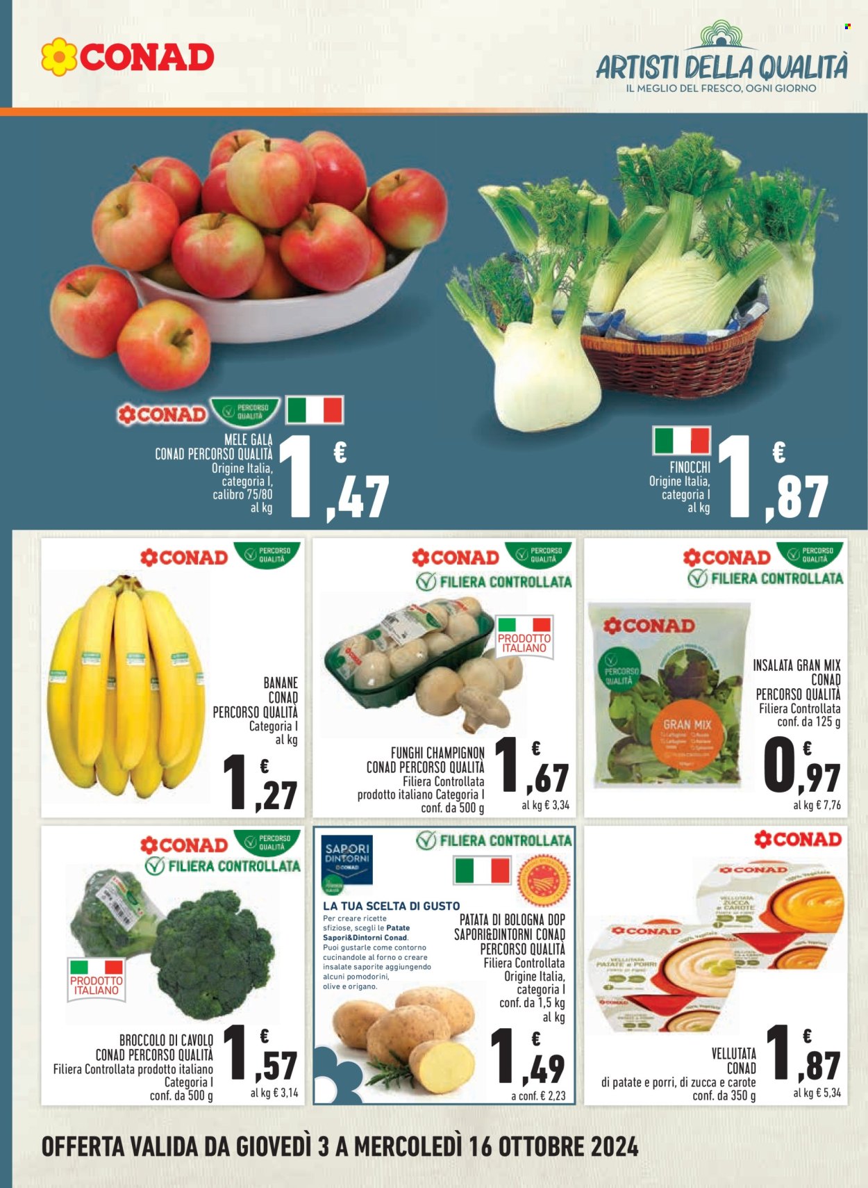 Volantino Margherita Conad - 3/10/2024 - 16/10/2024. Pagina 2