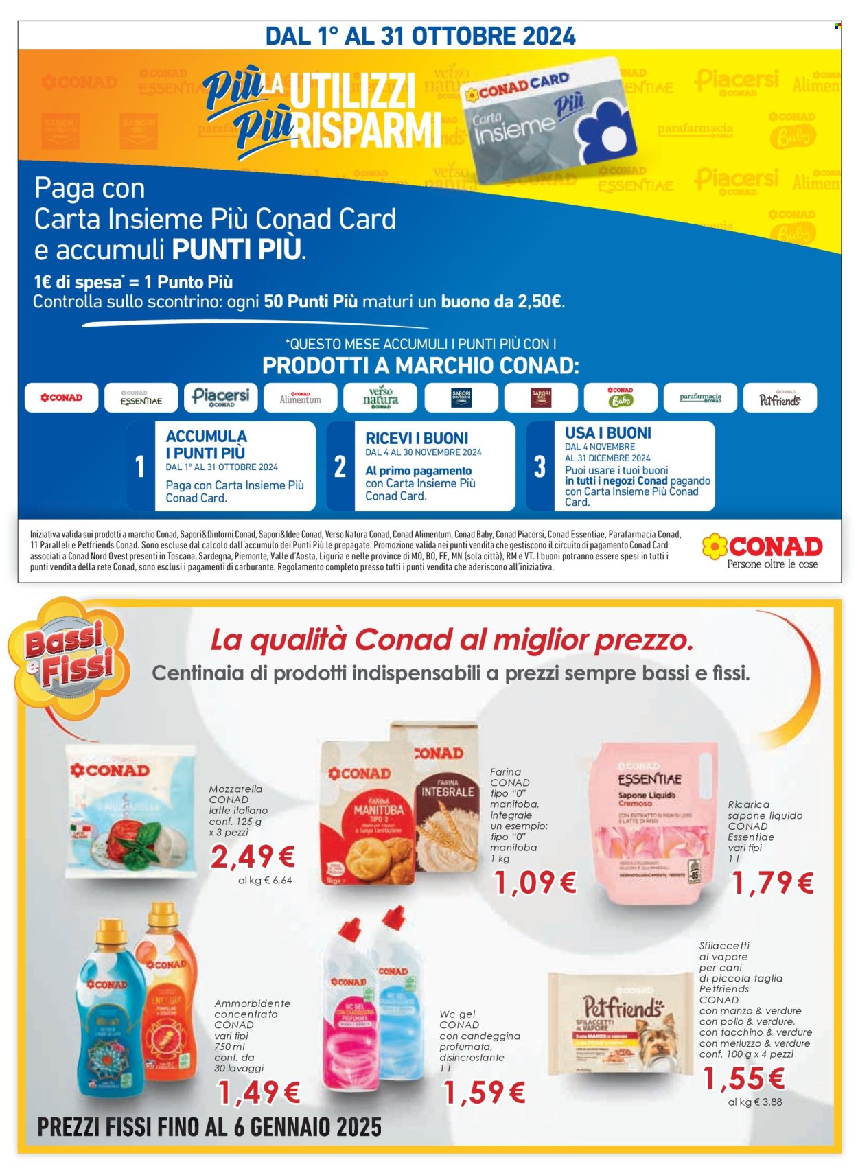 Leták Margherita Conad - 3.10.2024 - 16.10.2024. Strana 15