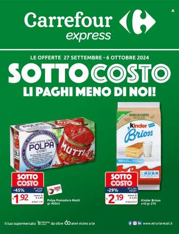 Volantino Carrefour - 27/9/2024 - 6/10/2024.