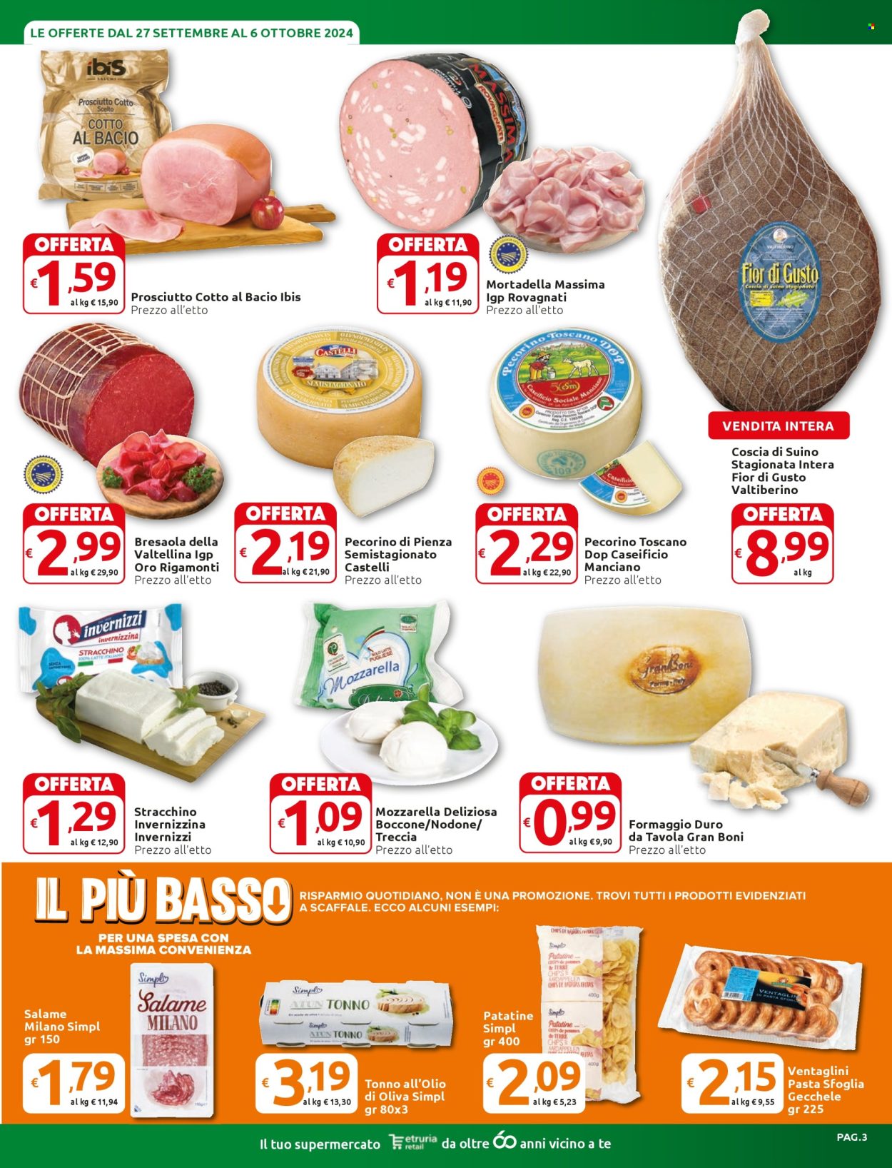 Volantino Carrefour - 27/9/2024 - 6/10/2024. Pagina 3