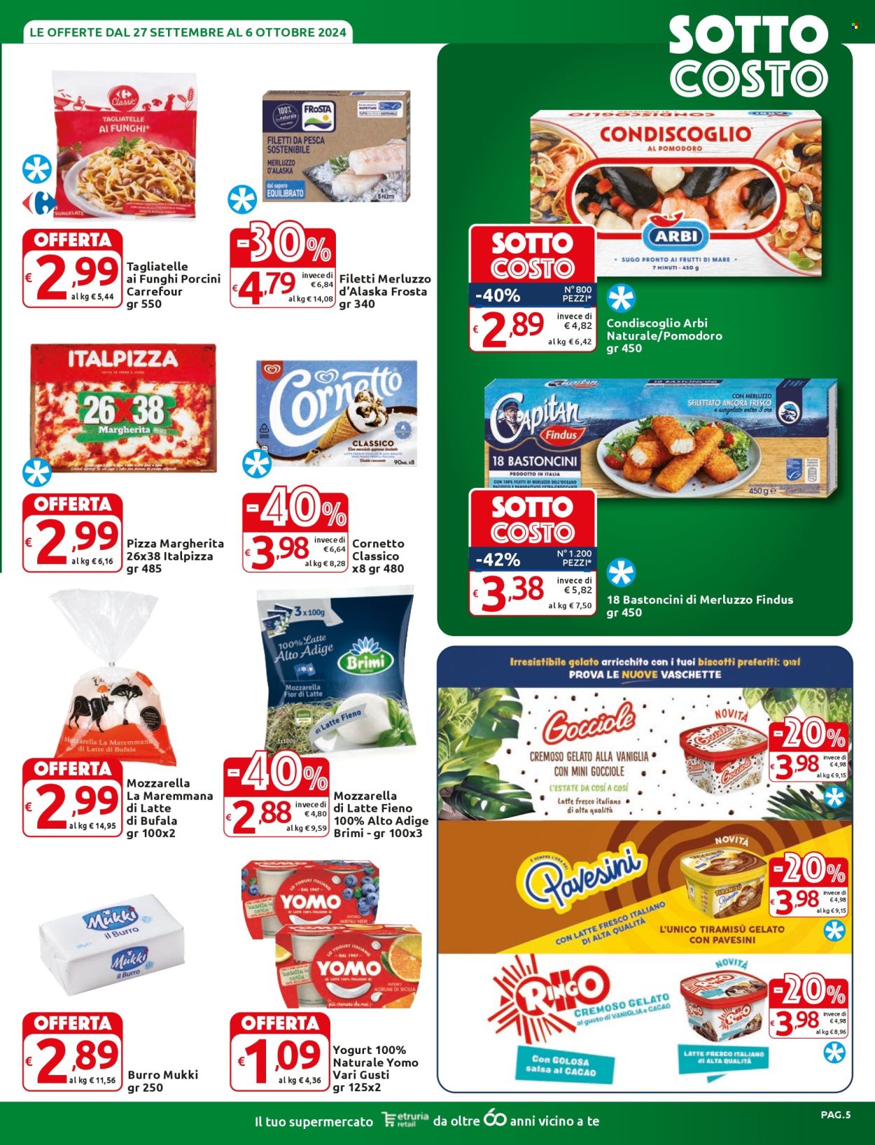 Volantino Carrefour - 27/9/2024 - 6/10/2024. Pagina 5