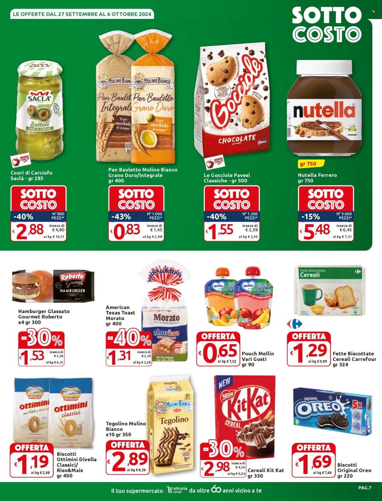 Volantino Carrefour - 27/9/2024 - 6/10/2024. Pagina 7