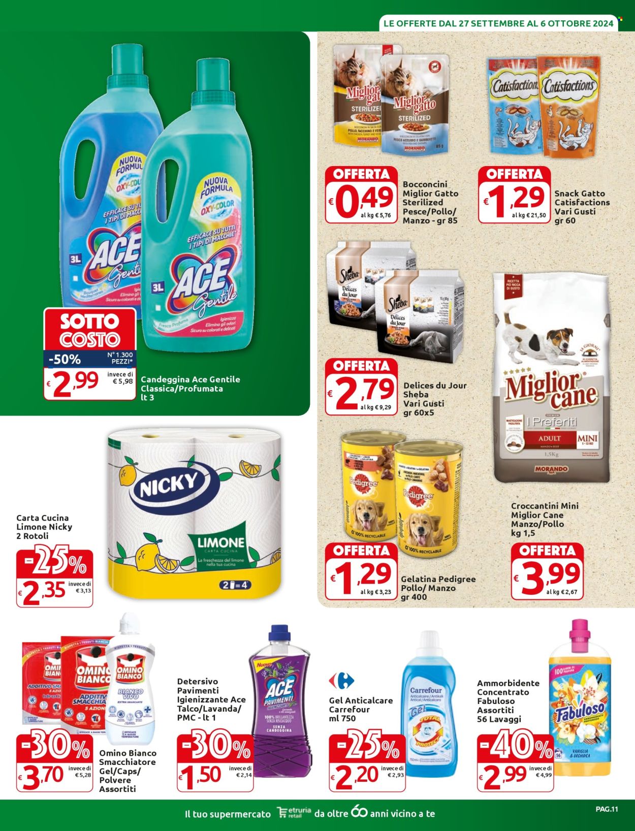 Volantino Carrefour - 27/9/2024 - 6/10/2024. Pagina 11