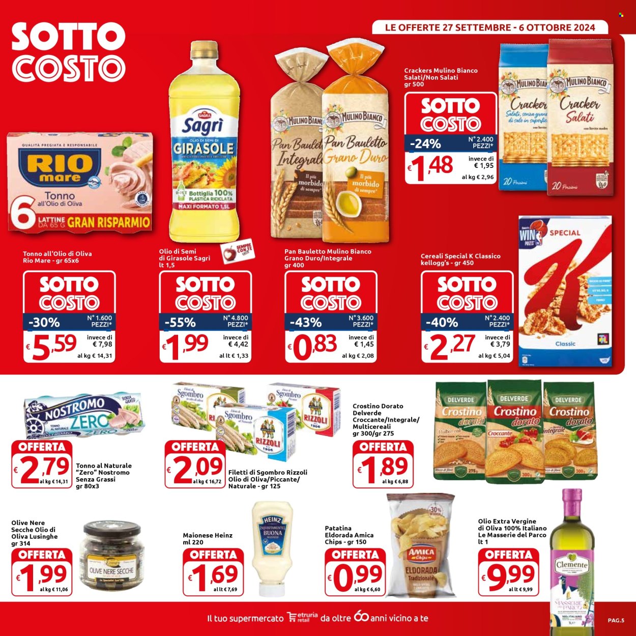 Volantino Carrefour - 27/9/2024 - 6/10/2024. Pagina 5