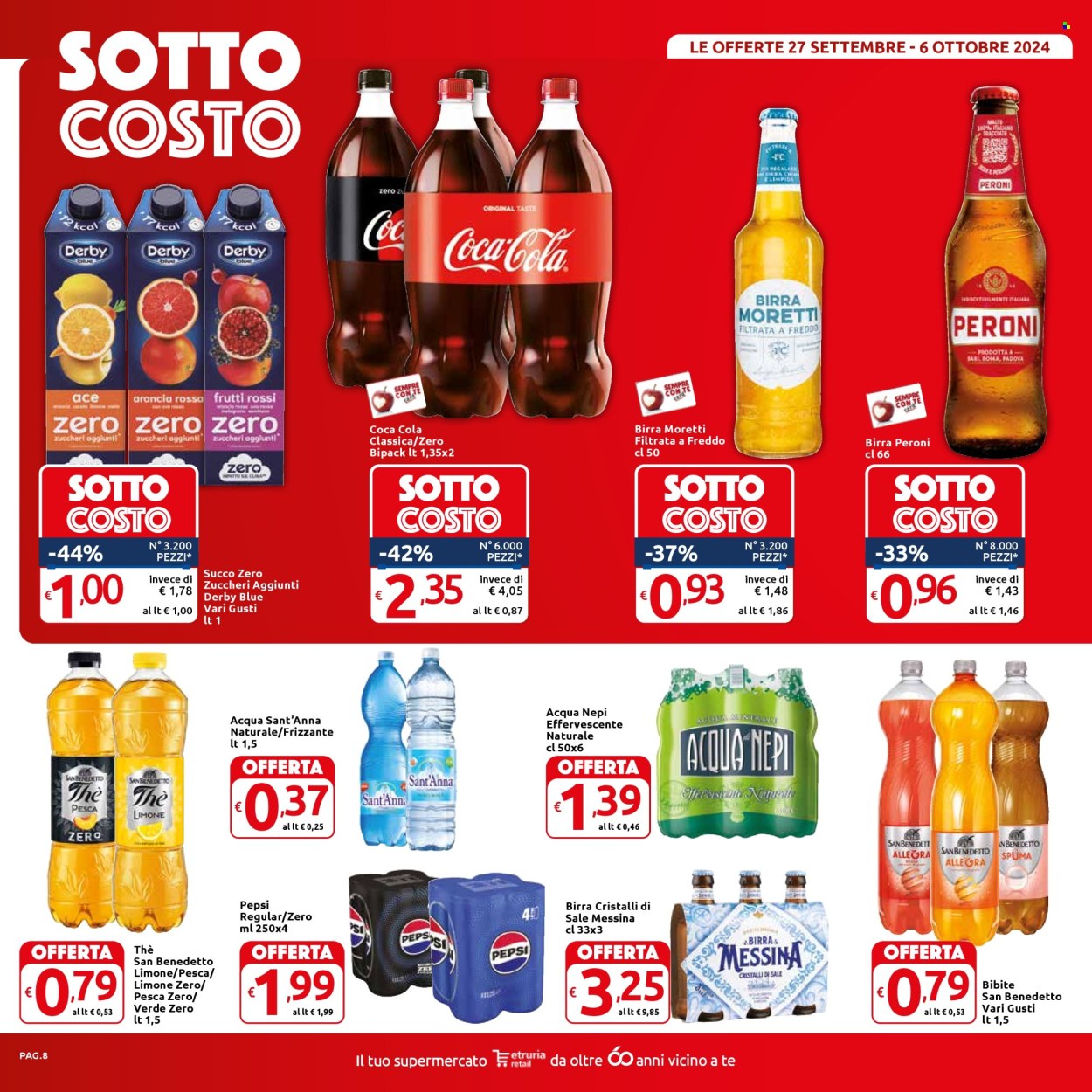 Volantino Carrefour - 27/9/2024 - 6/10/2024. Pagina 8