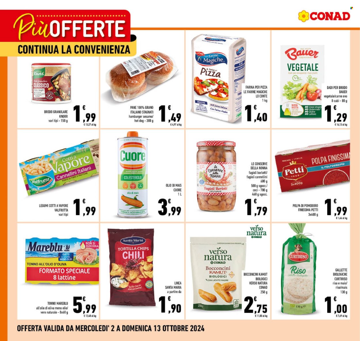 Volantino Conad - 2/10/2024 - 13/10/2024. Pagina 1