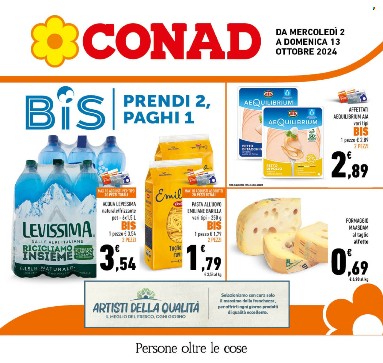 Volantino Conad - 2/10/2024 - 13/10/2024. Pagina 1