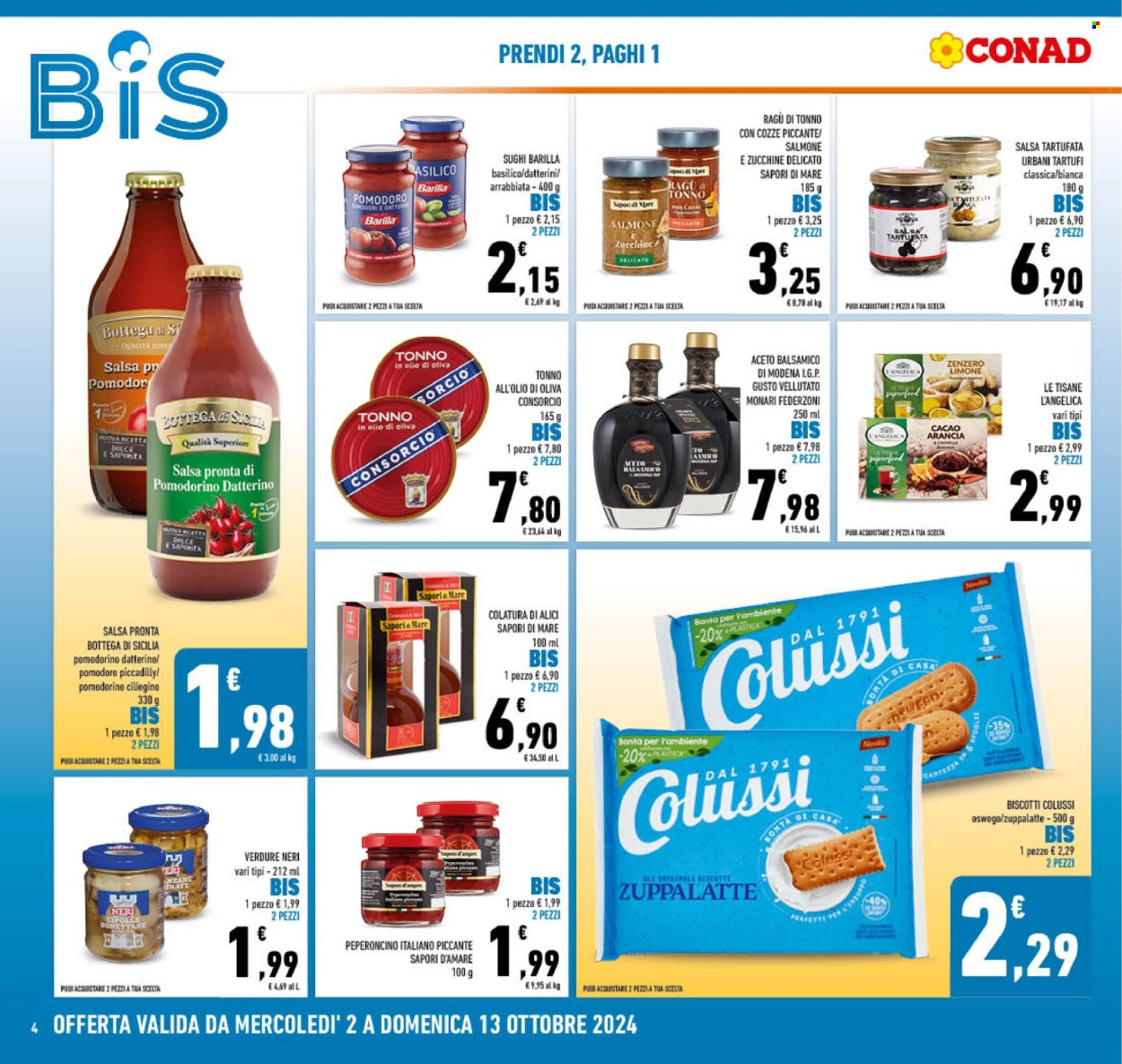 Volantino Conad - 2/10/2024 - 13/10/2024. Pagina 4