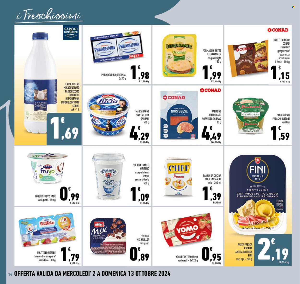 Volantino Conad - 2/10/2024 - 13/10/2024. Pagina 14