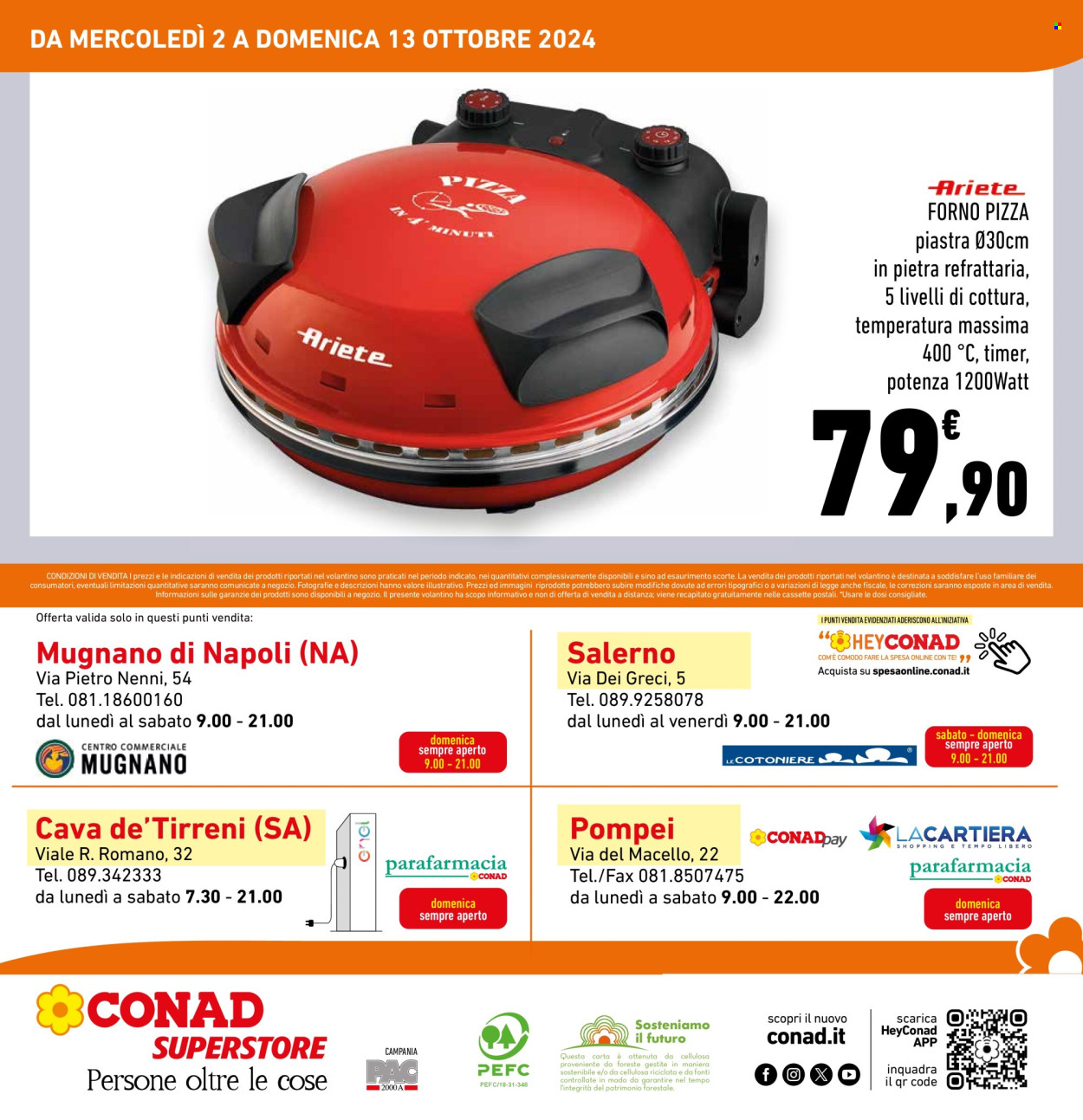 Leták Conad Superstore - 2.10.2024 - 13.10.2024. Strana 4