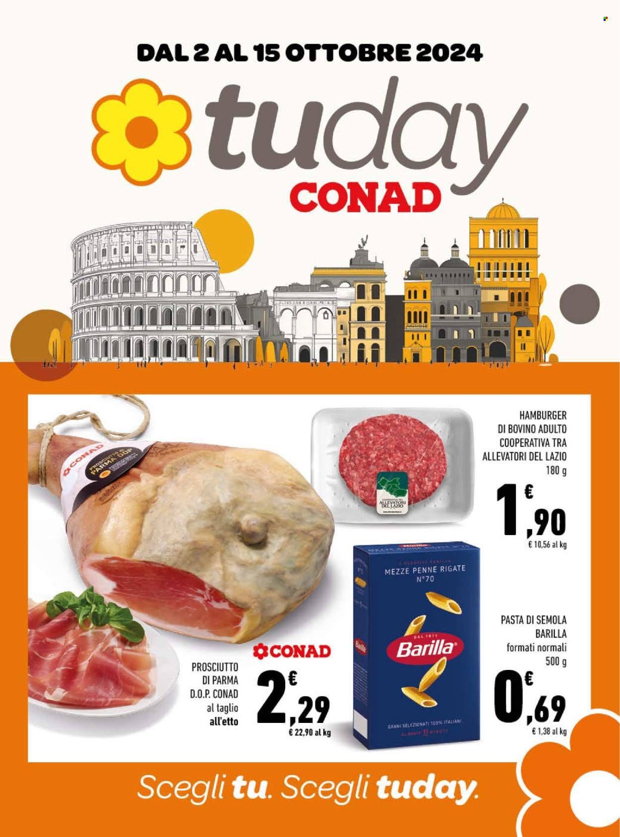 Volantino TuDay Conad - 2/10/2024 - 15/10/2024. Pagina 1