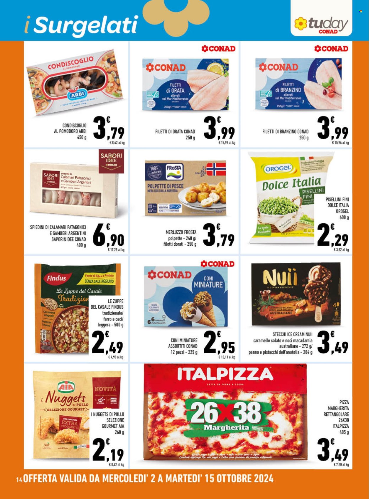 Leták TuDay Conad - 2.10.2024 - 15.10.2024. Strana 14