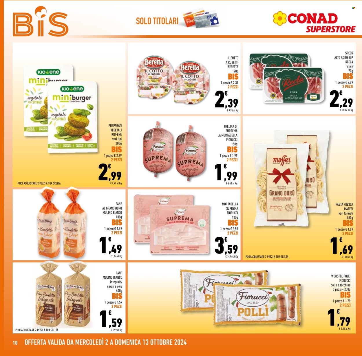 Leták Conad Superstore - 2.10.2024 - 15.10.2024. Strana 10