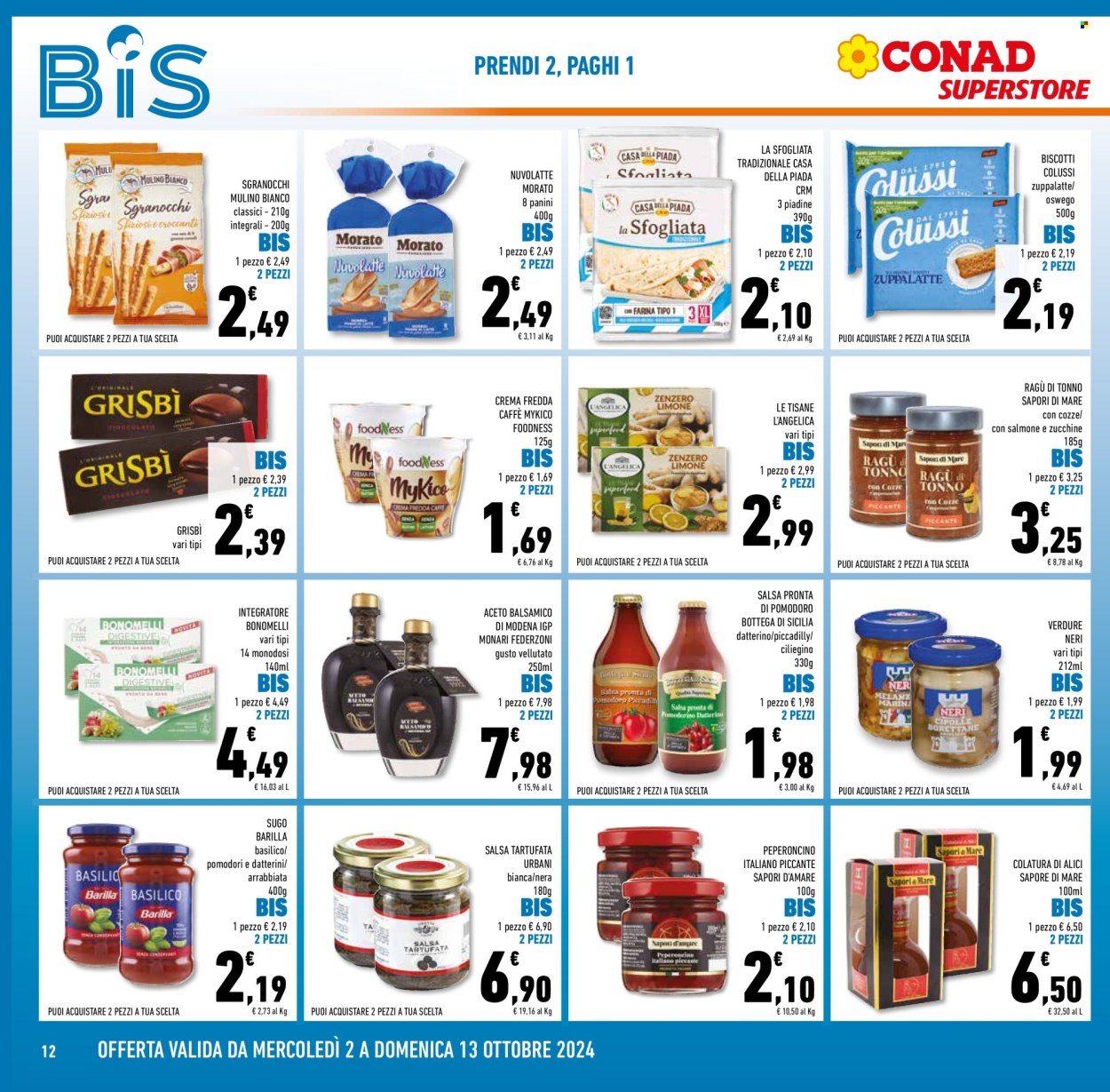 Volantino Conad Superstore - 2/10/2024 - 15/10/2024. Pagina 12
