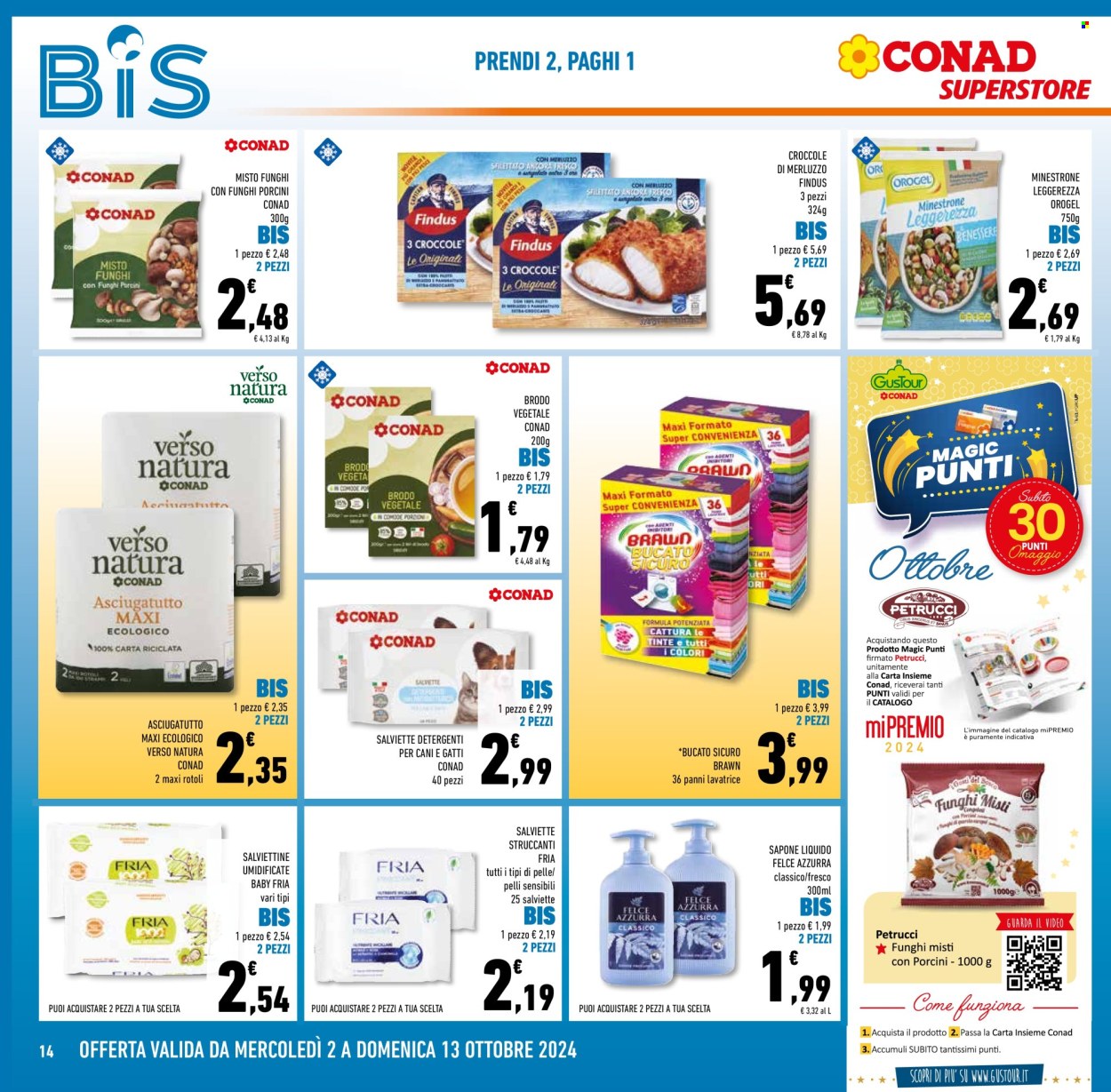 Volantino Conad Superstore - 2/10/2024 - 15/10/2024. Pagina 14