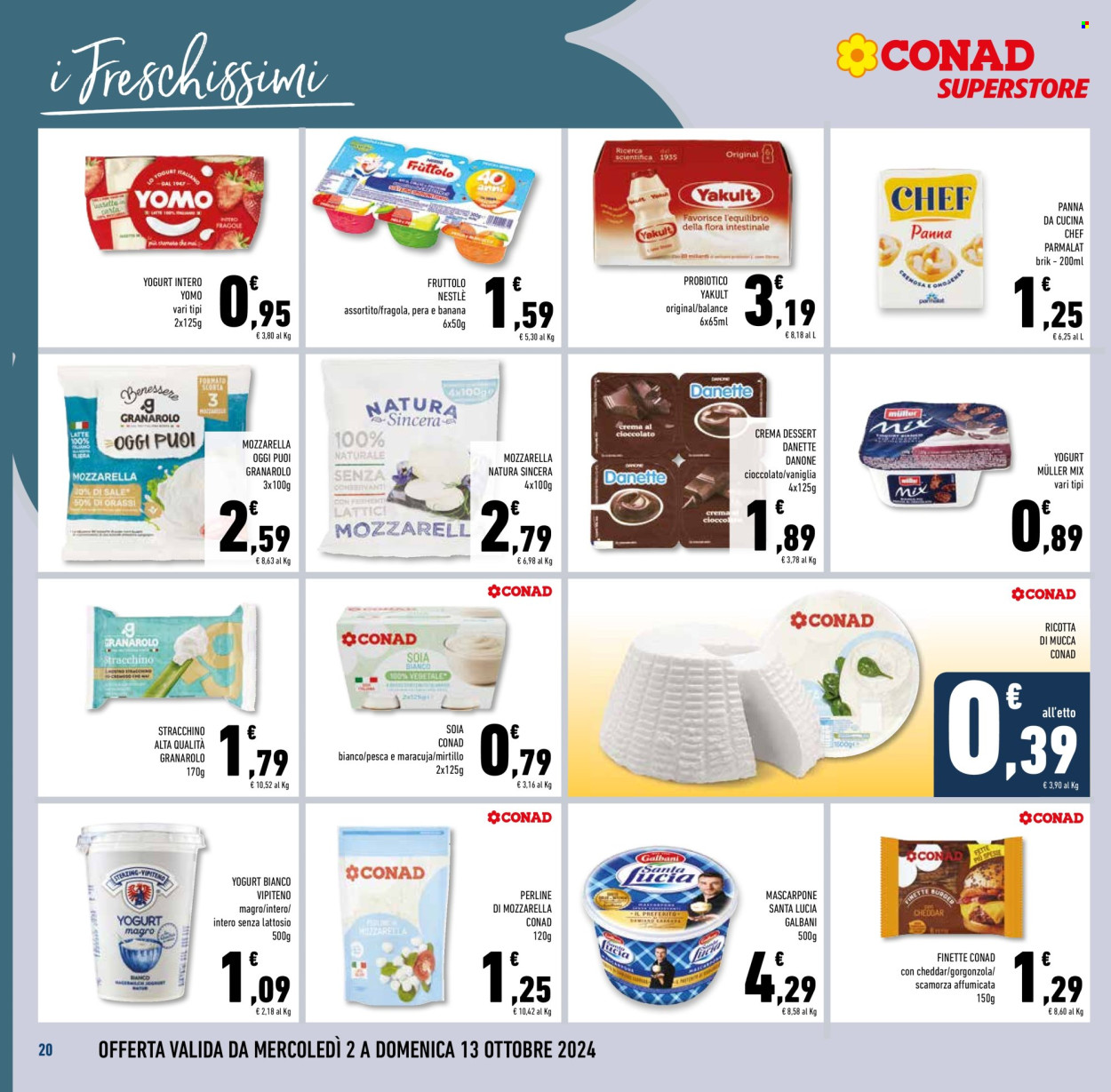 Leták Conad Superstore - 2.10.2024 - 15.10.2024. Strana 20