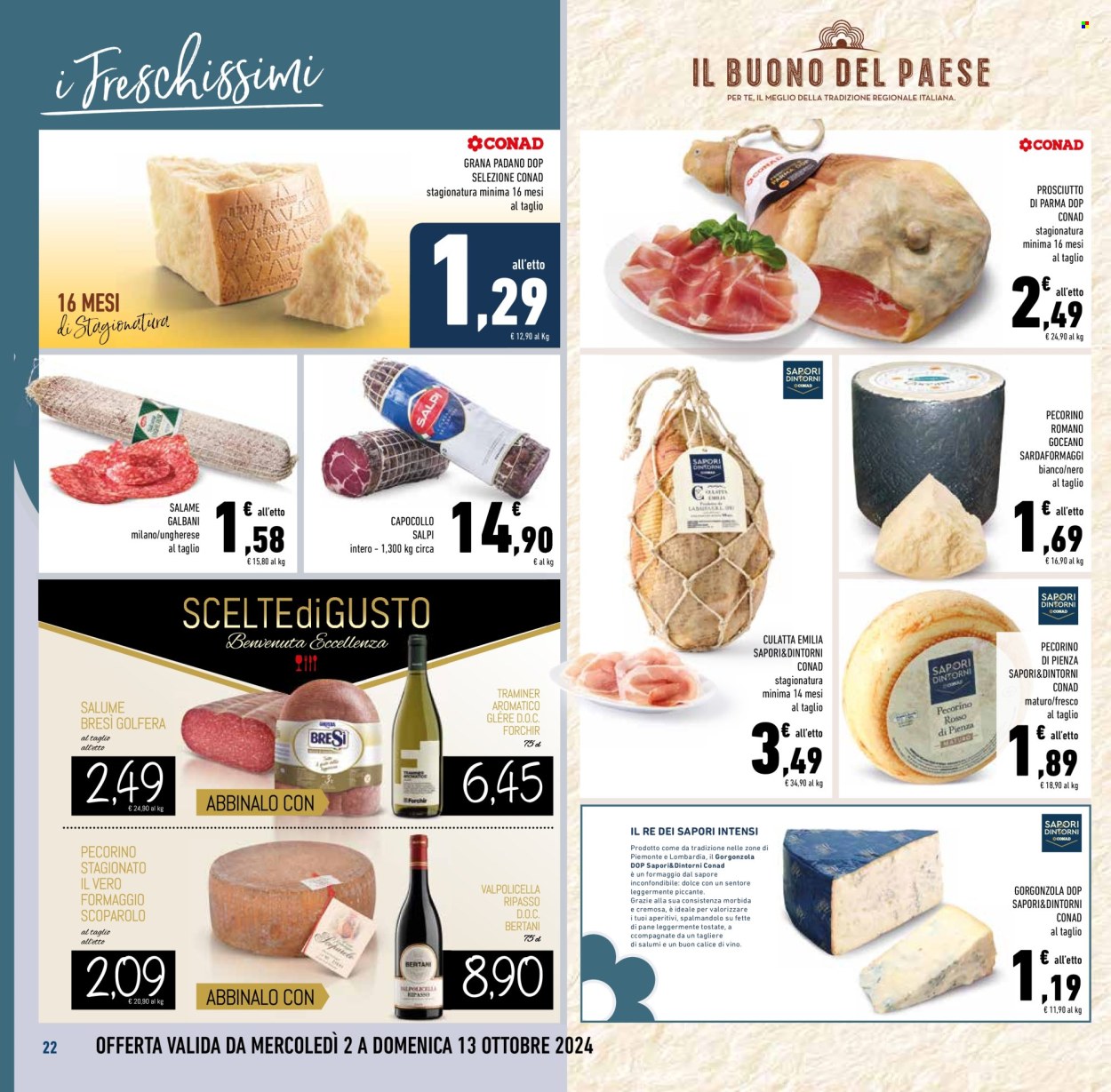 Leták Conad Superstore - 2.10.2024 - 15.10.2024. Strana 22