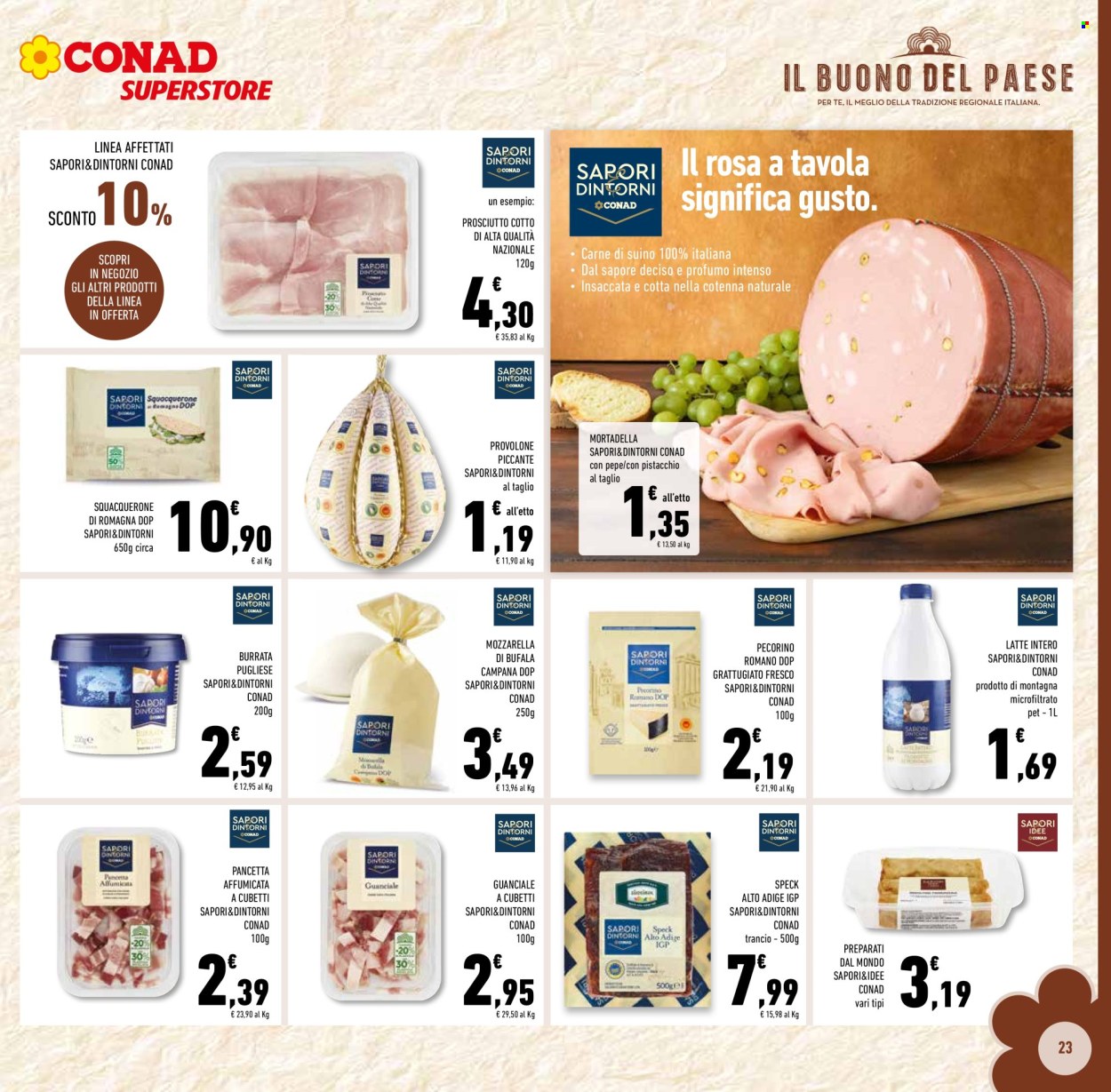 Leták Conad Superstore - 2.10.2024 - 15.10.2024. Strana 23