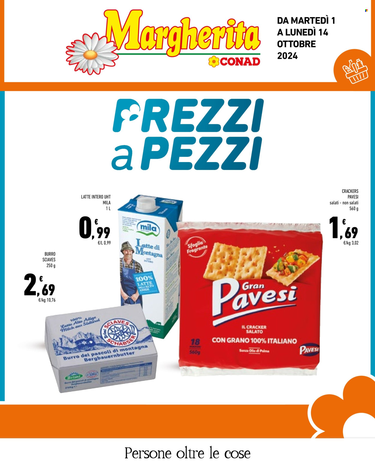 Leták Margherita Conad - 1.10.2024 - 14.10.2024. Strana 1