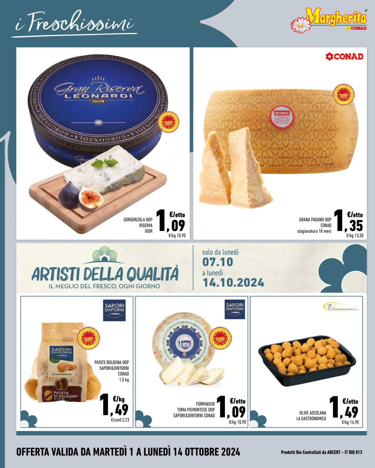 Leták Margherita Conad - 1.10.2024 - 14.10.2024. Strana 6