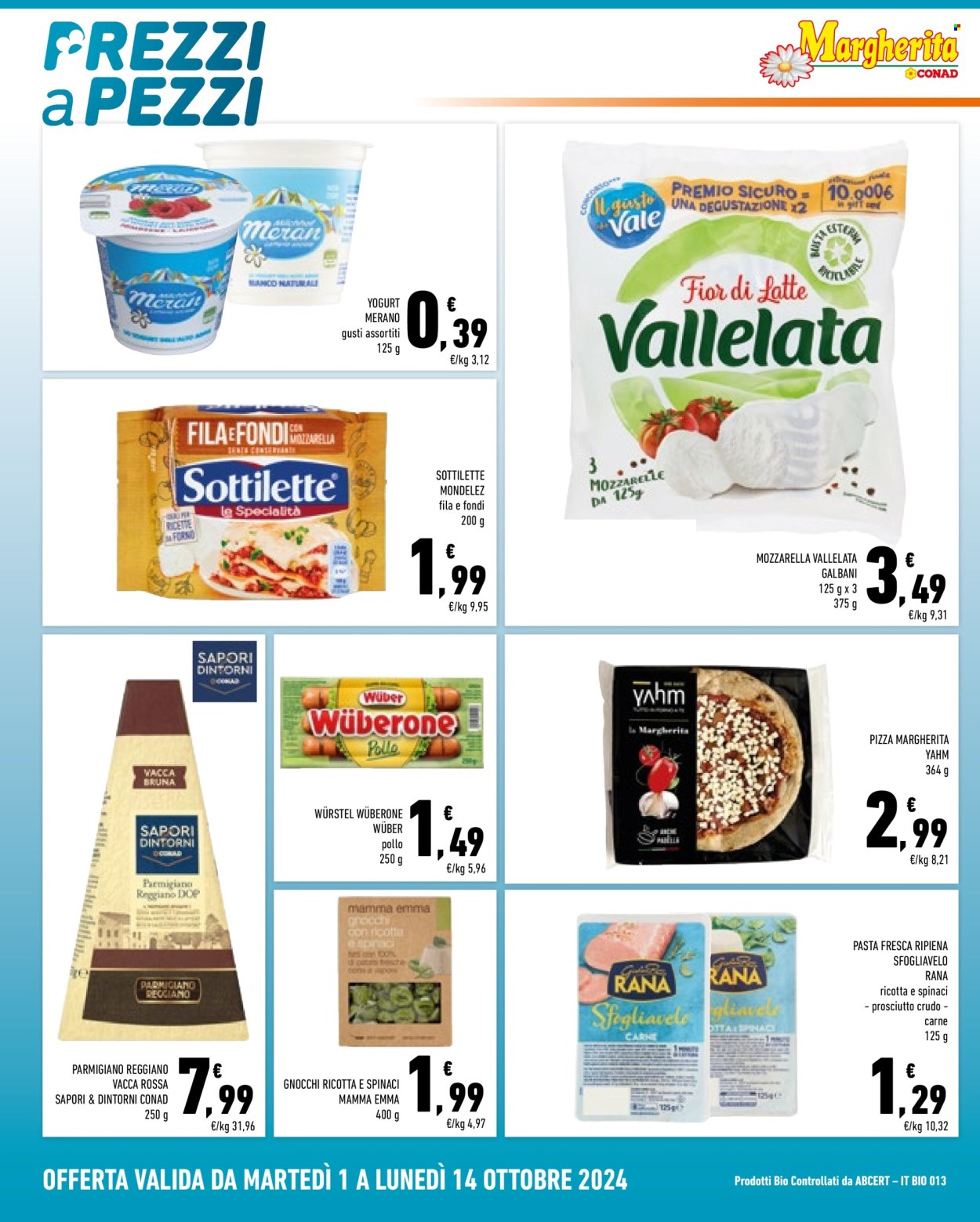 Volantino Margherita Conad - 1/10/2024 - 14/10/2024. Pagina 8