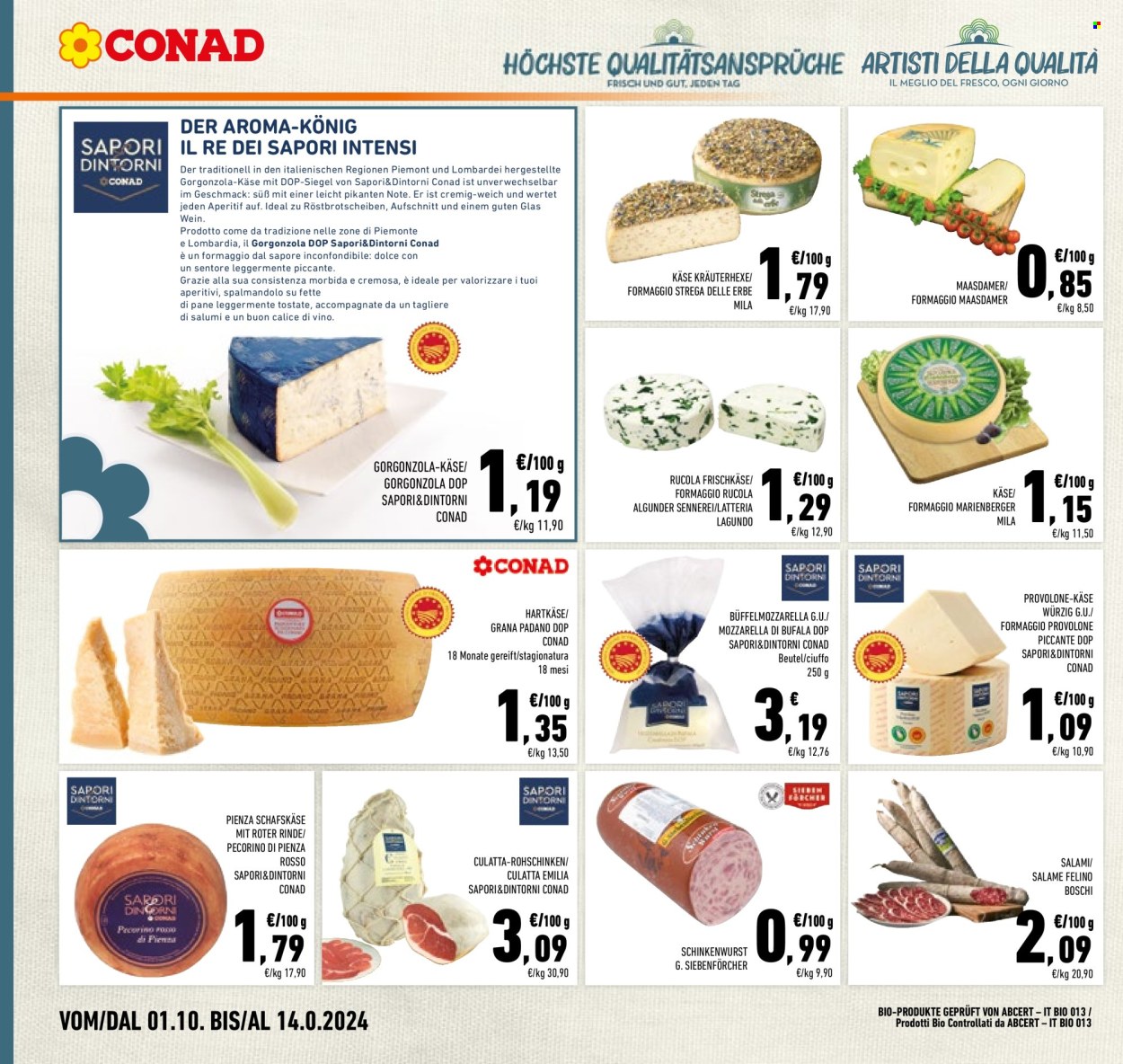 Leták Conad - 1.10.2024 - 14.10.2024. Strana 10