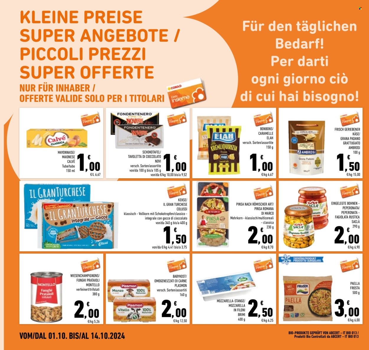 Volantino Conad - 1/10/2024 - 14/10/2024. Pagina 14