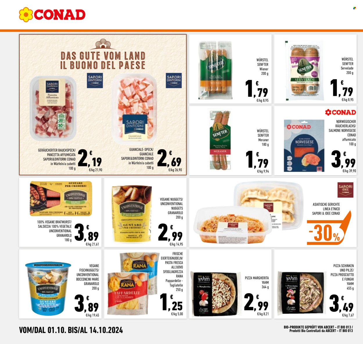 Leták Conad - 1.10.2024 - 14.10.2024. Strana 16