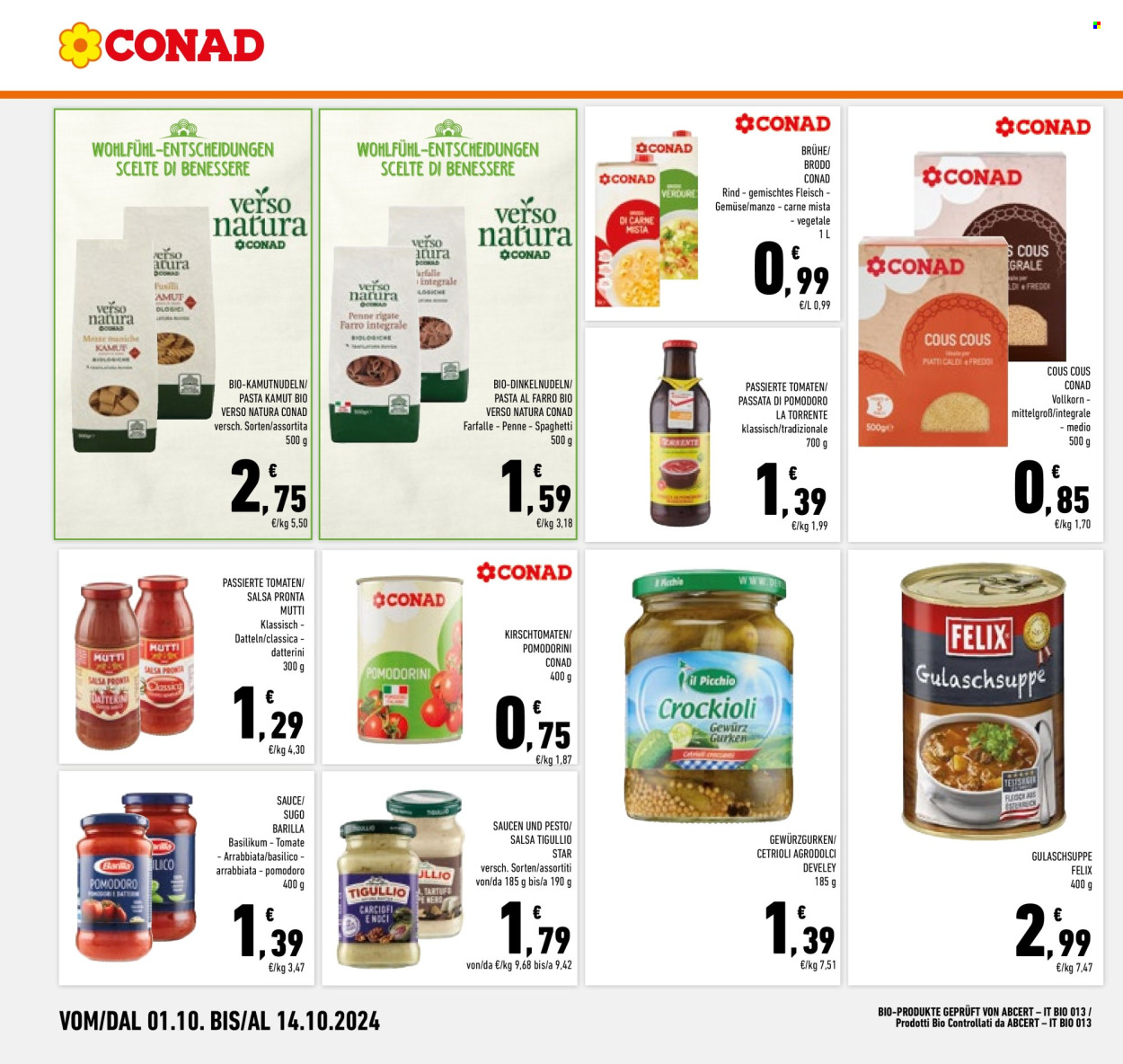 Volantino Conad - 1/10/2024 - 14/10/2024. Pagina 18
