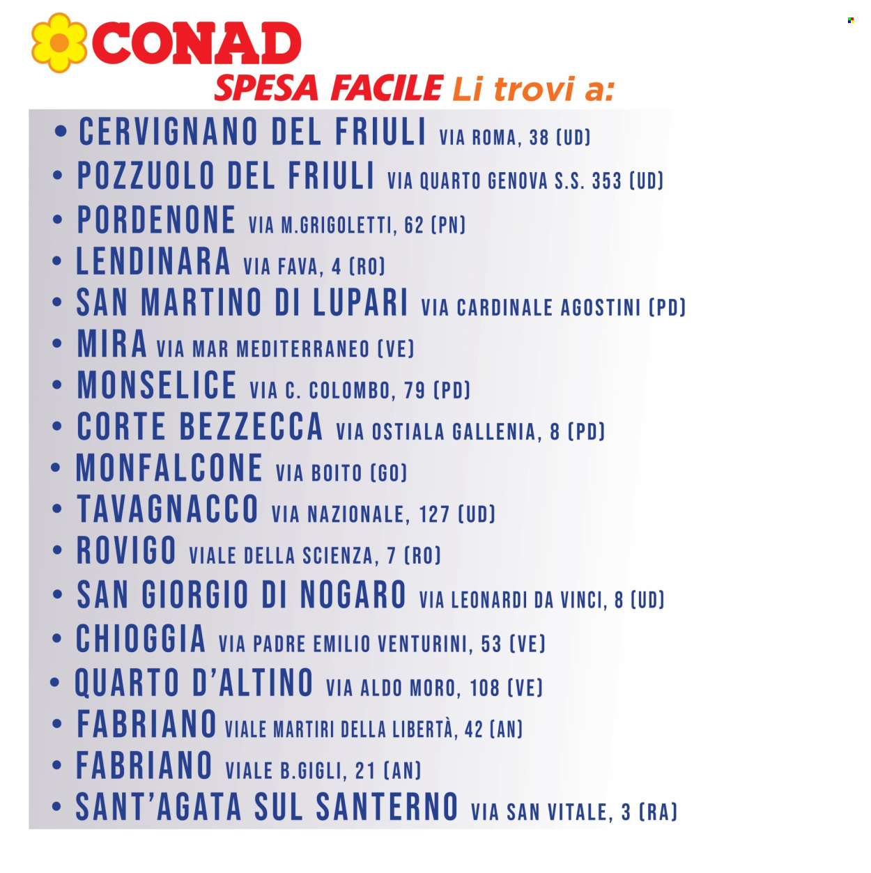 Volantino Spesa Facile Conad - 1/10/2024 - 31/10/2024. Pagina 8