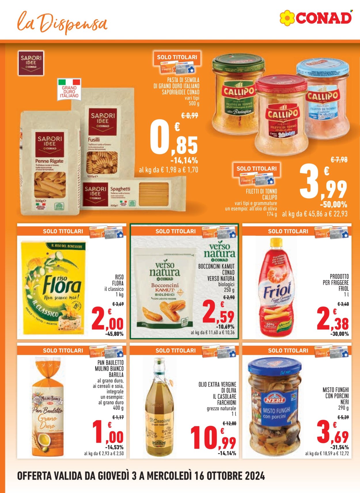 Volantino Conad - 3/10/2024 - 16/10/2024. Pagina 8