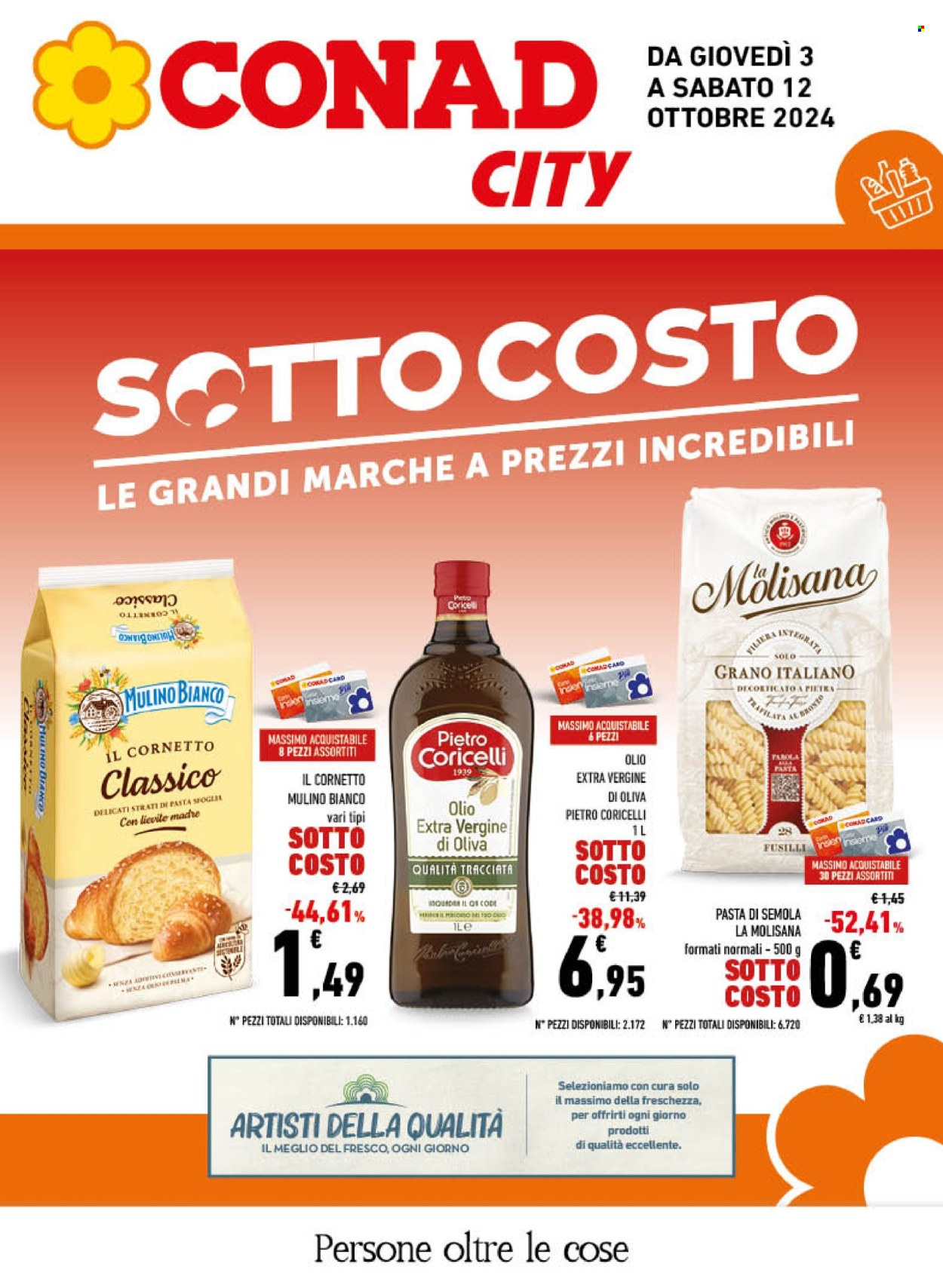 Volantino Conad City - 3/10/2024 - 12/10/2024. Pagina 1