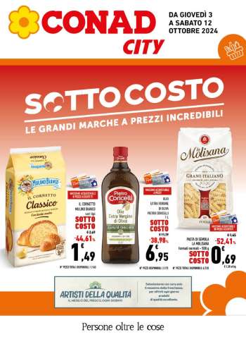 Volantino Conad City - 3/10/2024 - 12/10/2024.