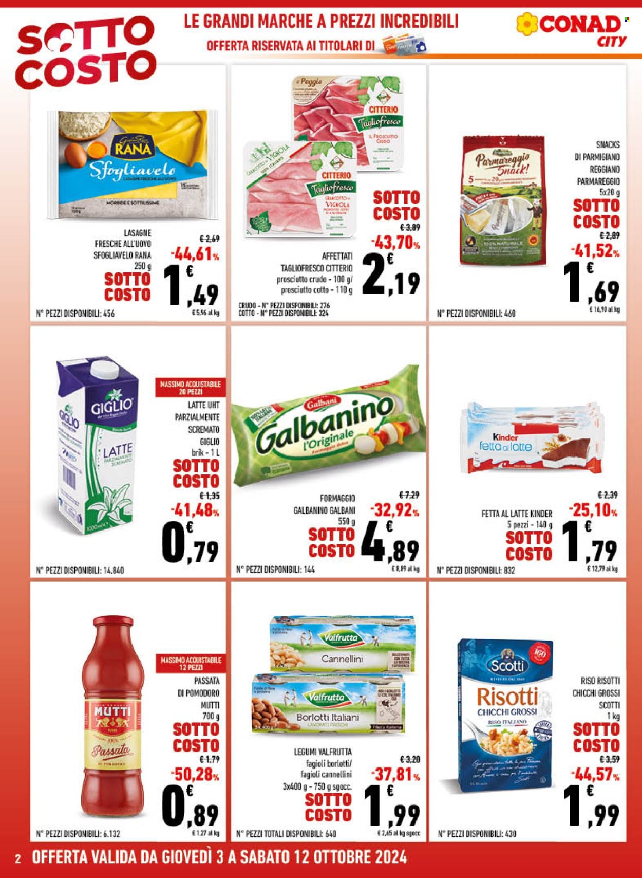 Leták Conad City - 3.10.2024 - 12.10.2024. Strana 2