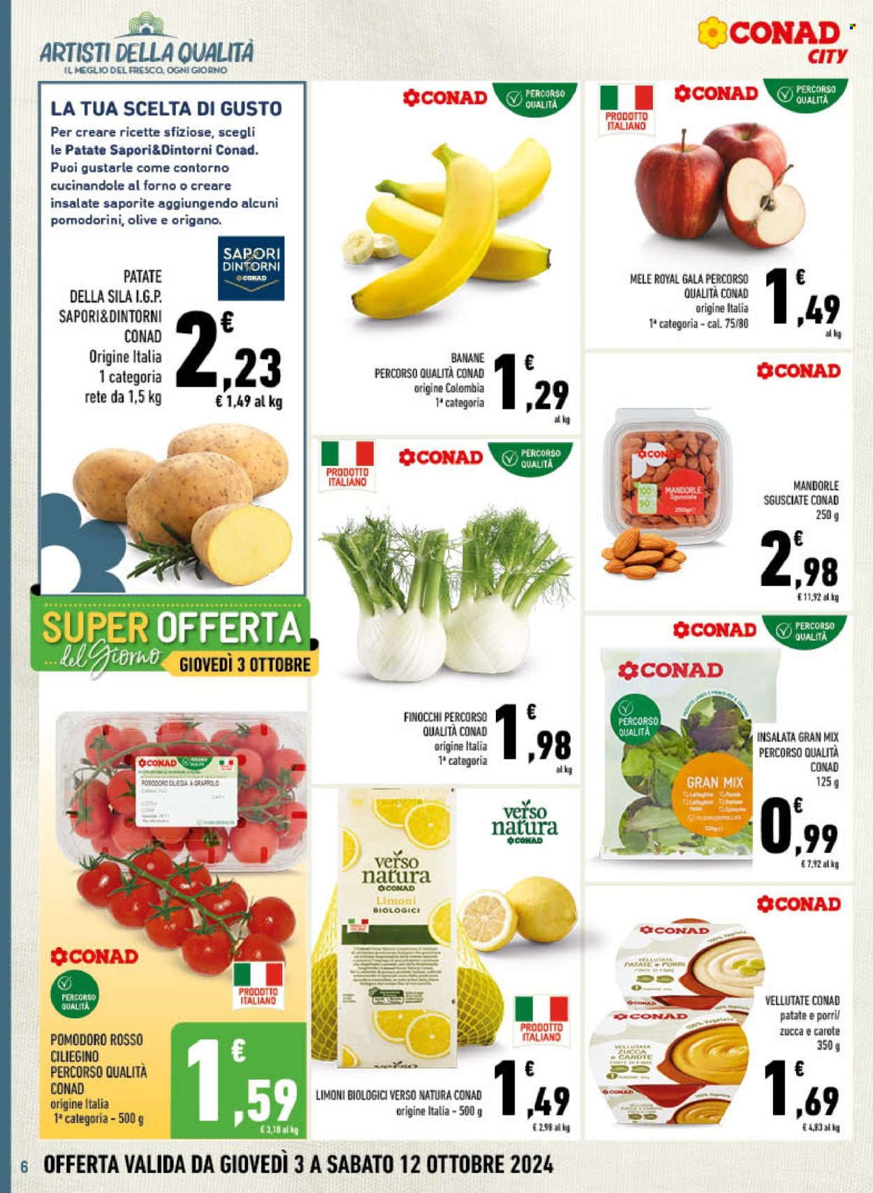 Volantino Conad City - 3/10/2024 - 12/10/2024. Pagina 6