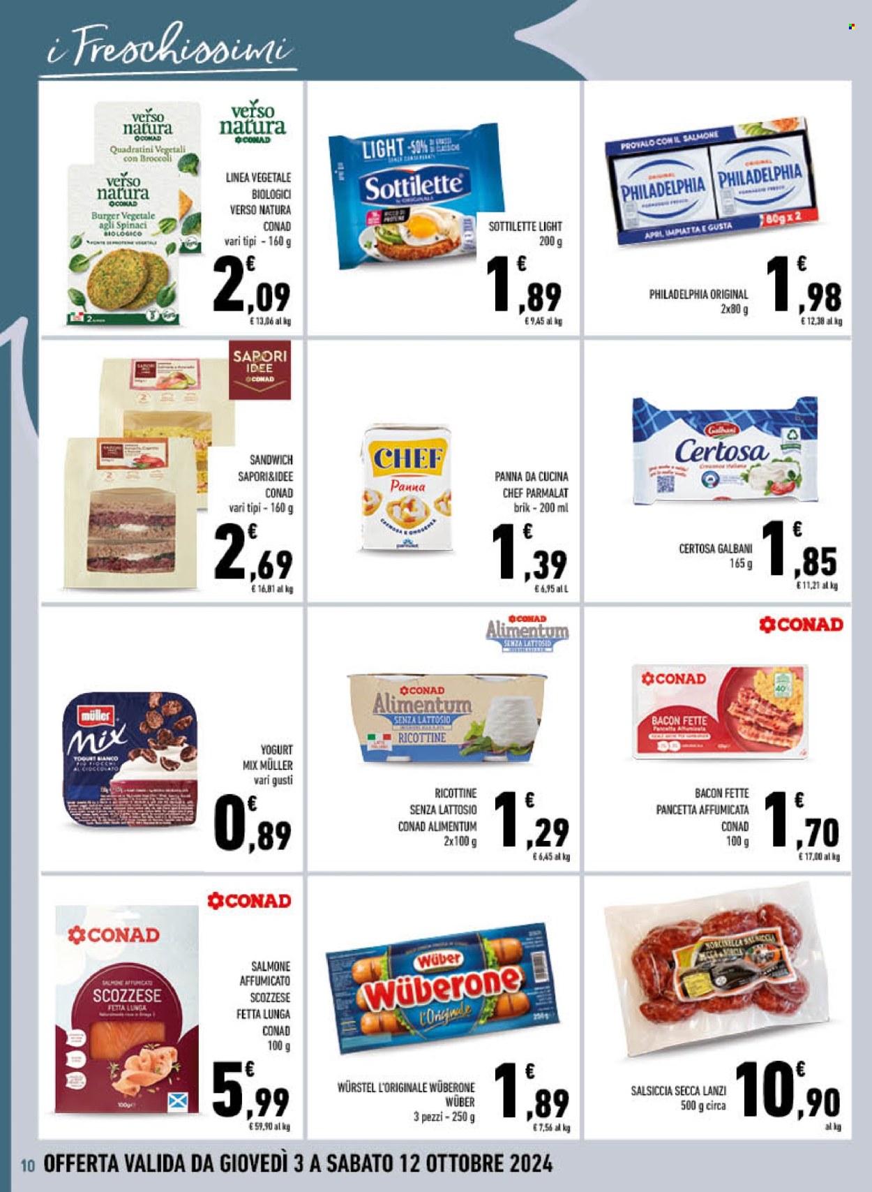 Volantino Conad City - 3/10/2024 - 12/10/2024. Pagina 10