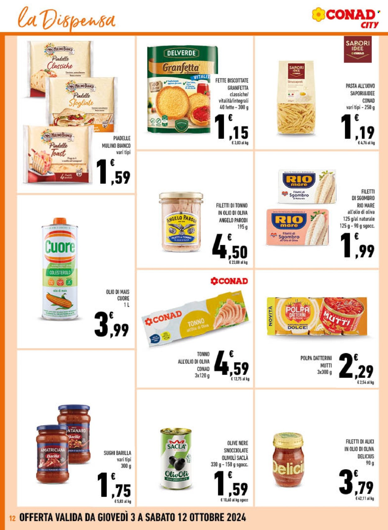 Leták Conad City - 3.10.2024 - 12.10.2024. Strana 12
