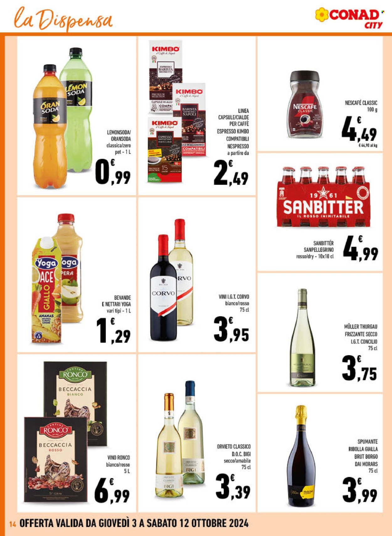 Volantino Conad City - 3/10/2024 - 12/10/2024. Pagina 14