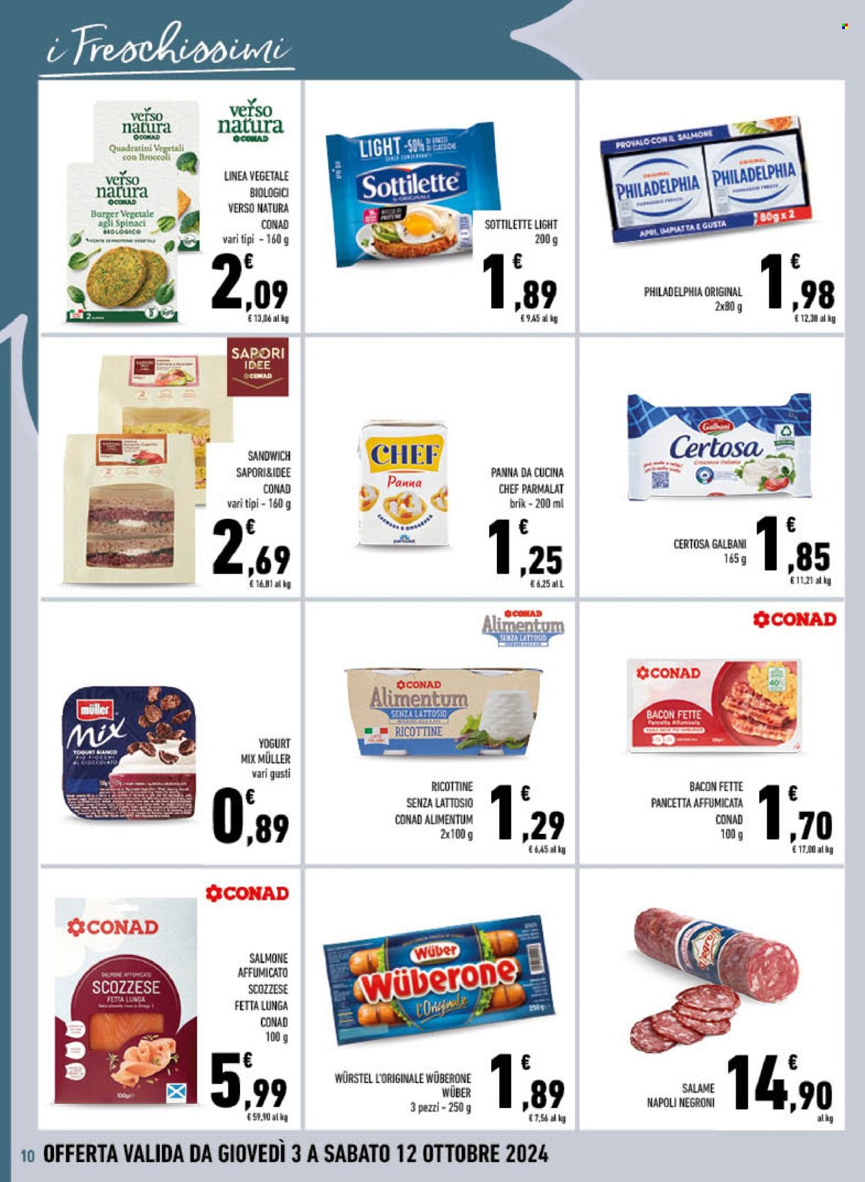 Leták Conad - 3.10.2024 - 12.10.2024. Strana 10